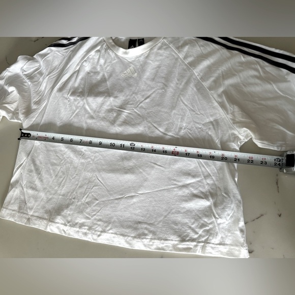 Adidas Velvet Stripes Tee - Picture 8 of 9